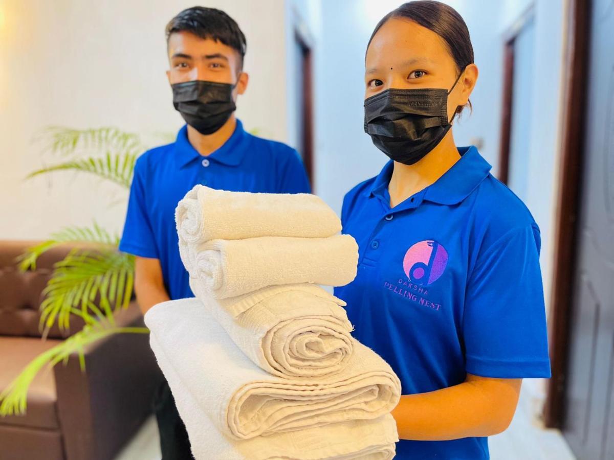 Daksha Pelling Nest Hotel Bagian luar foto